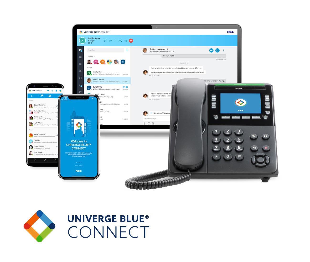NEC Univerge Blue Connect applications